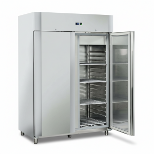 Armario caliente de doble puerta