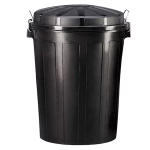 Cubo de basura base redonda