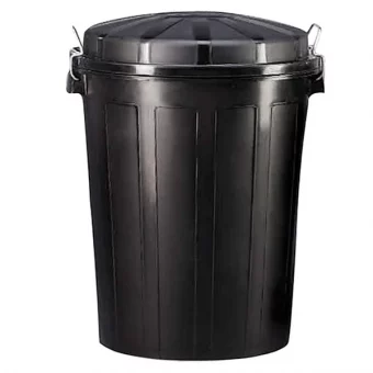 Cubo de basura base redonda