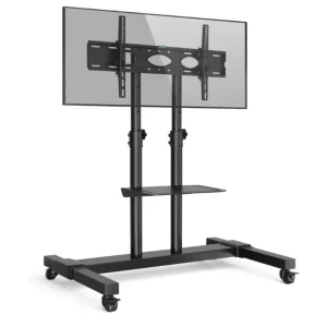 Soporte de pie de pantalla con ruedas