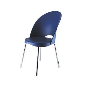 Silla Huevo azul