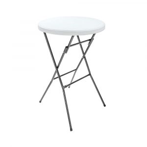 Mesa alta redonda PVC 75cm