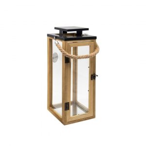 Farolillo de madera grande 42cm
